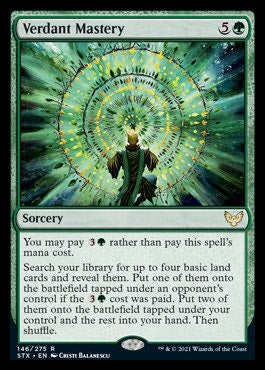 Verdant Mastery [Strixhaven: School of Mages] - Magic: The Gathering - Card Brawlers | Quebec | Canada |