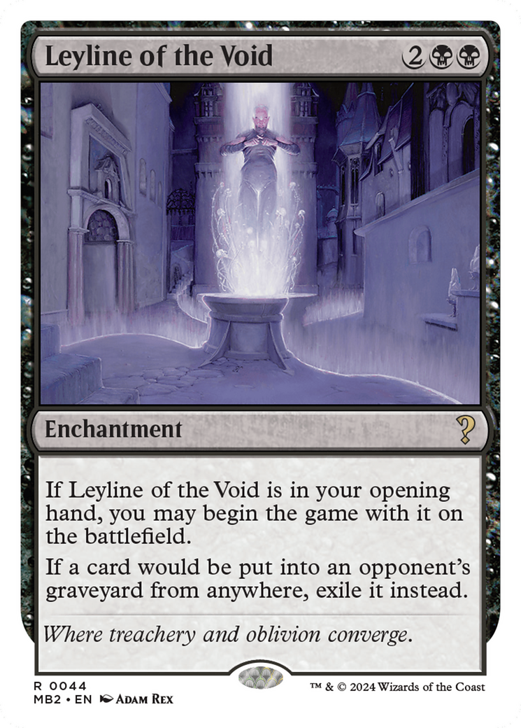 Leyline of the Void (White Border) [Mystery Booster 2] - Magic: The Gathering - Card Brawlers | Quebec | Canada |
