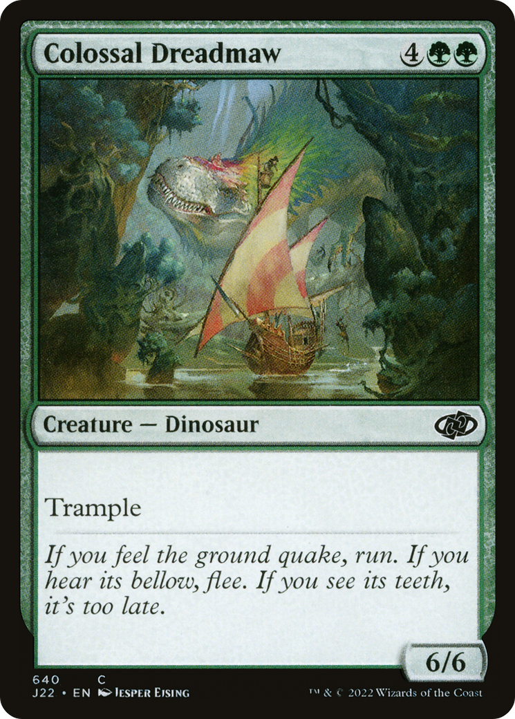 Colossal Dreadmaw [Jumpstart 2022] - Magic: The Gathering - Card Brawlers | Quebec | Canada |