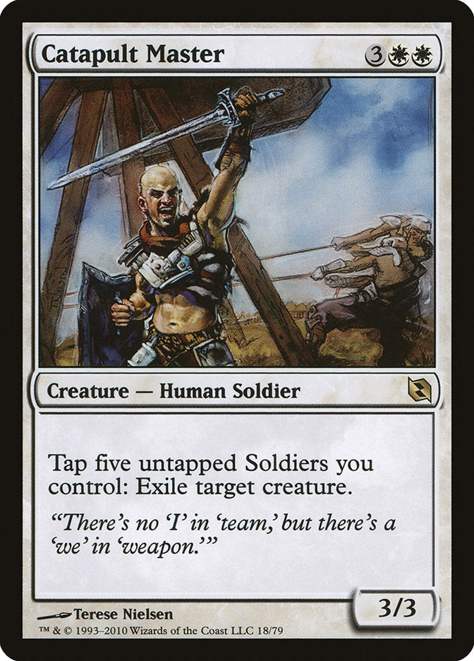 Catapult Master [Duel Decks: Elspeth vs. Tezzeret] - Magic: The Gathering - Card Brawlers | Quebec | Canada |