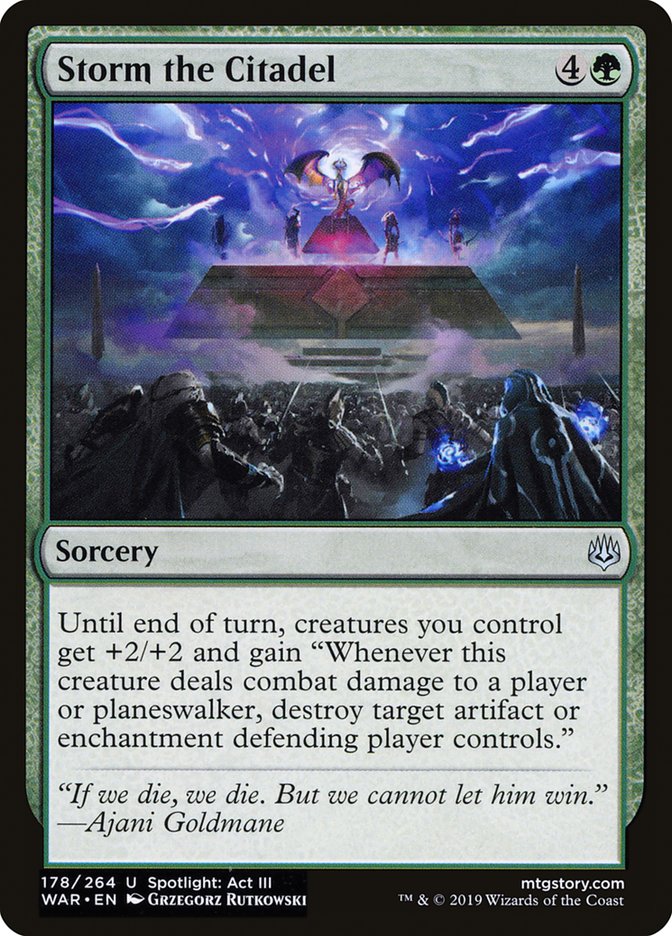 Storm the Citadel [War of the Spark] - Magic: The Gathering - Card Brawlers | Quebec | Canada |