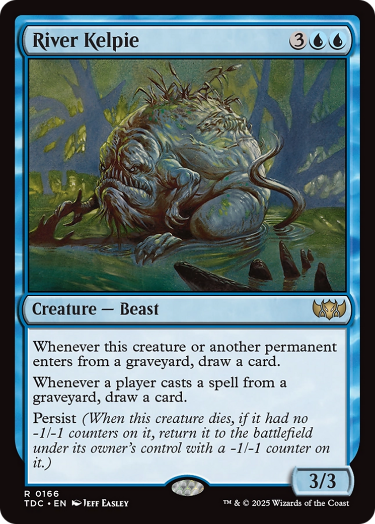 River Kelpie [Tarkir: Dragonstorm Commander] - Magic: The Gathering - Card Brawlers | Quebec | Canada |