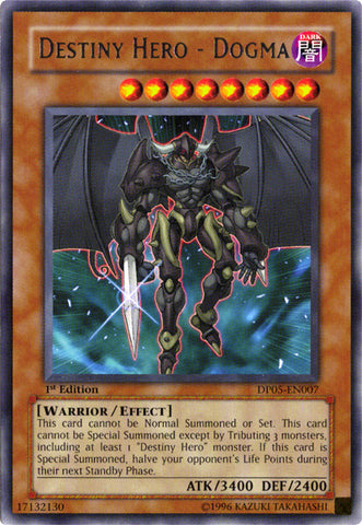Destiny Hero - Dogma [DP05-EN007] Rare - Yu-Gi-Oh! - Card Brawlers | Quebec | Canada |
