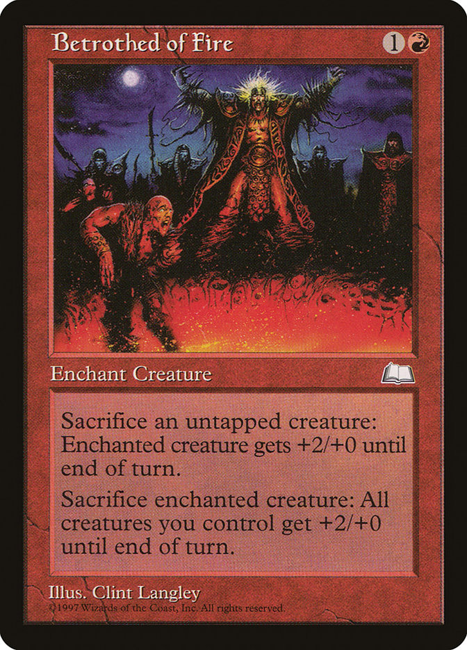 Betrothed of Fire [Weatherlight] - Magic: The Gathering - Card Brawlers | Quebec | Canada |