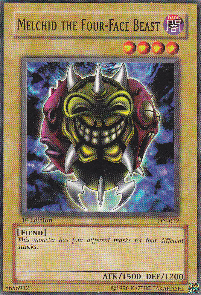 Melchid the Four-Face Beast [LON-012] Common - Yu-Gi-Oh! - Card Brawlers | Quebec | Canada |