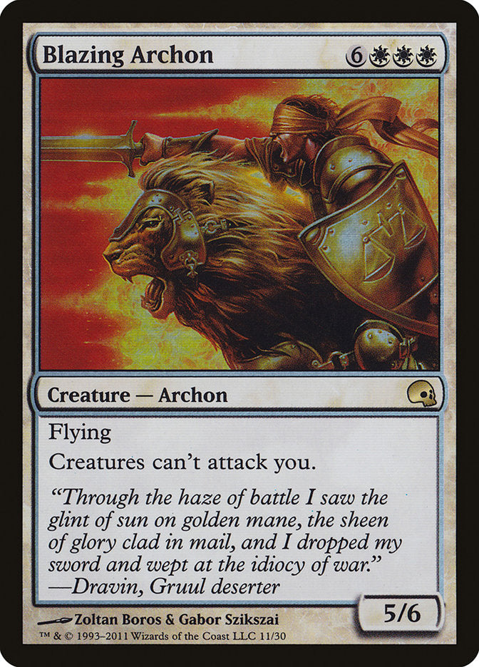 Blazing Archon [Premium Deck Series: Graveborn] - Magic: The Gathering - Card Brawlers | Quebec | Canada |