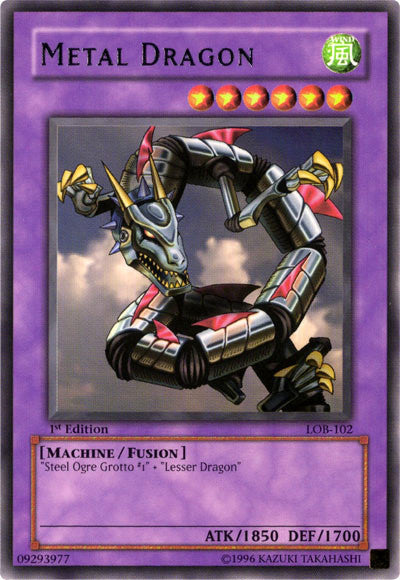 Metal Dragon [LOB-102] Rare - Yu-Gi-Oh! - Card Brawlers | Quebec | Canada |