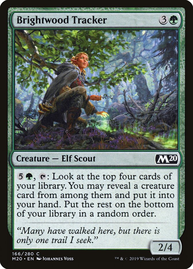 Brightwood Tracker [Core Set 2020] - Magic: The Gathering - Card Brawlers | Quebec | Canada |
