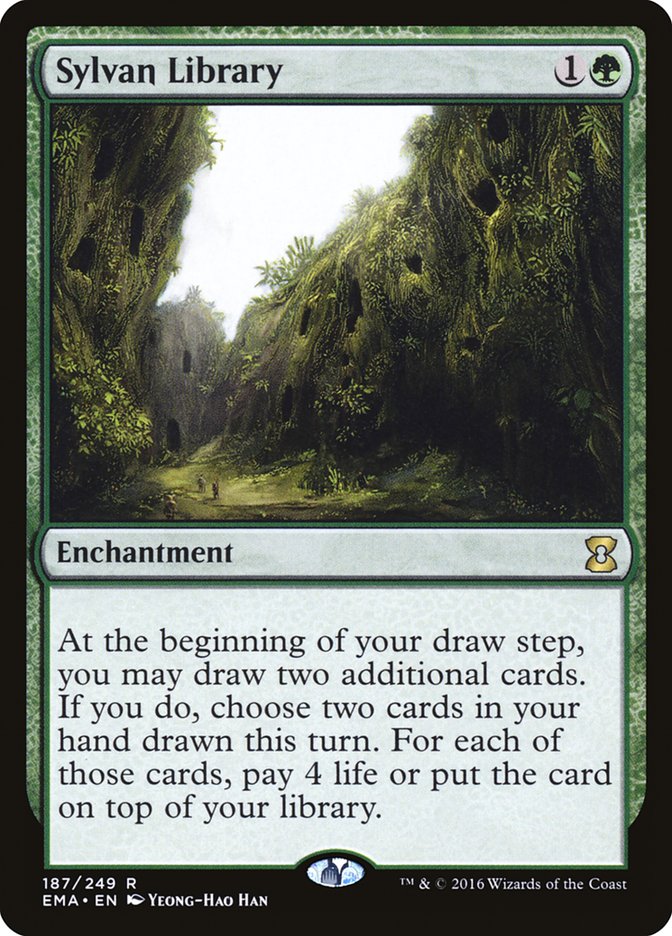 Sylvan Library [Eternal Masters] - Magic: The Gathering - Card Brawlers | Quebec | Canada |