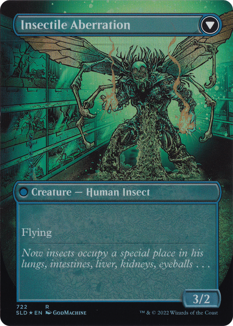 Delver of Secrets // Insectile Aberration (Borderless) [Secret Lair: From Cute to Brute] - Magic: The Gathering - Card Brawlers | Quebec | Canada |