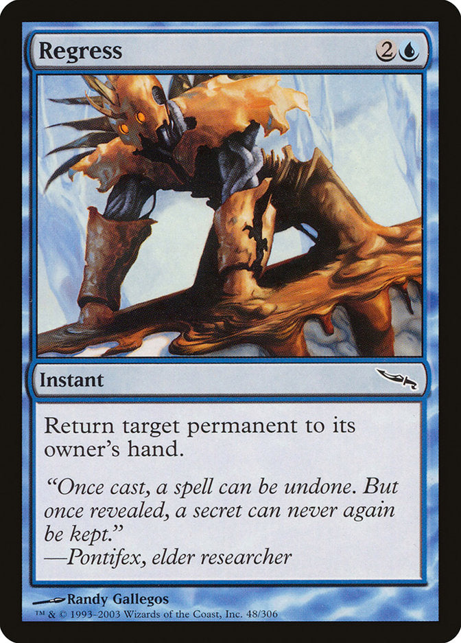 Regress [Mirrodin] - Magic: The Gathering - Card Brawlers | Quebec | Canada |