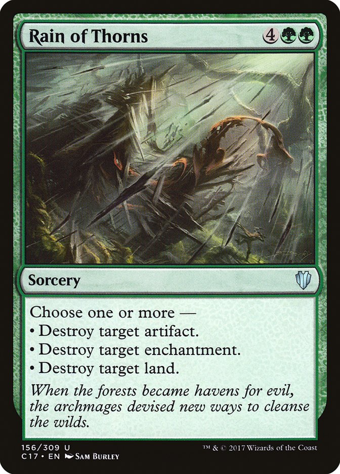 Rain of Thorns [Commander 2017] - Magic: The Gathering - Card Brawlers | Quebec | Canada |