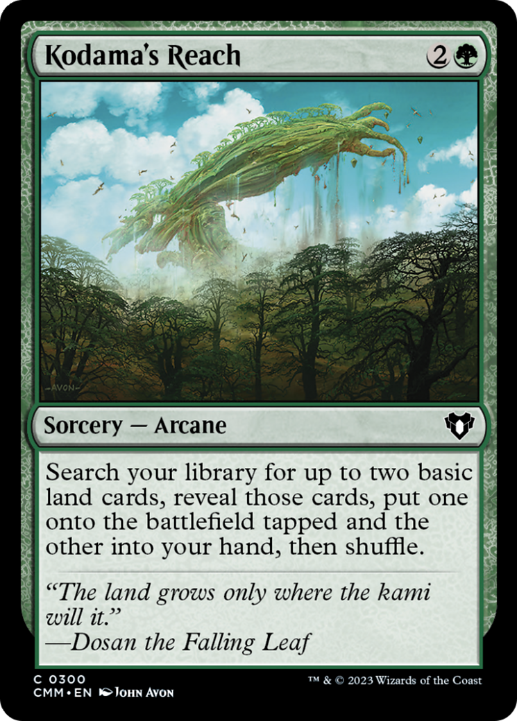 Kodama's Reach [Commander Masters] - Magic: The Gathering - Card Brawlers | Quebec | Canada |