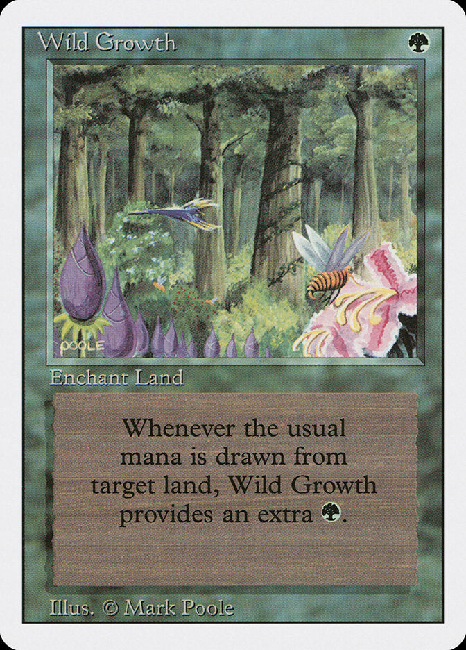 Wild Growth [Revised Edition] - Magic: The Gathering - Card Brawlers | Quebec | Canada |