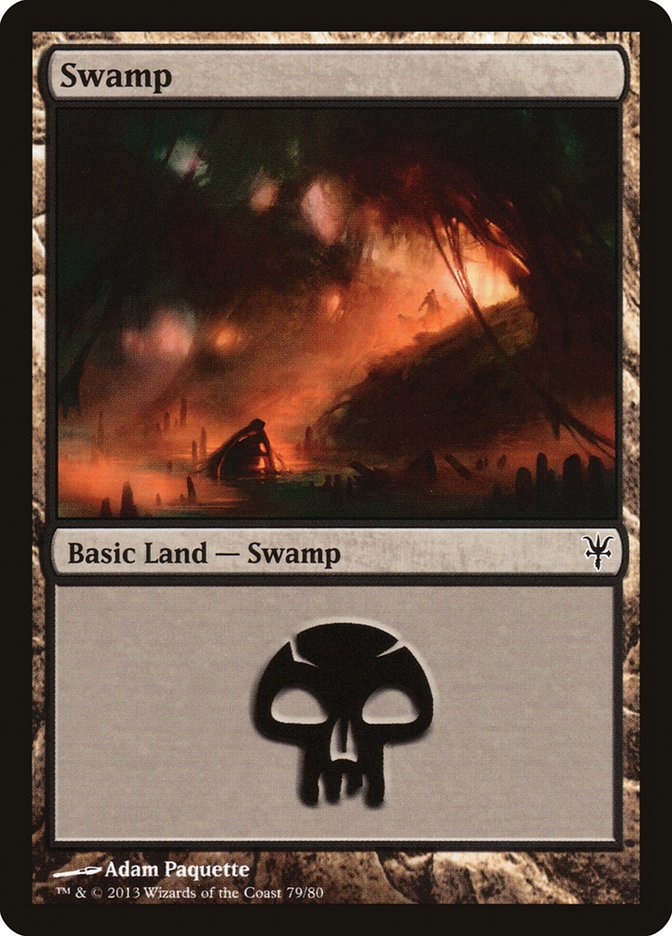 Swamp (79) [Duel Decks: Sorin vs. Tibalt] - Magic: The Gathering - Card Brawlers | Quebec | Canada |