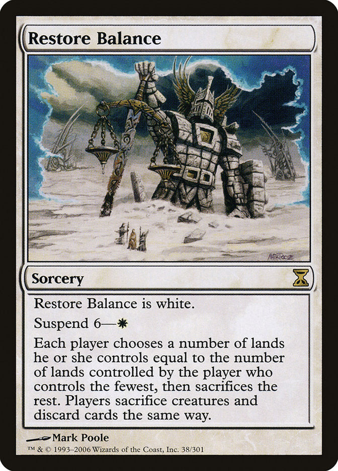 Restore Balance [Time Spiral] - Magic: The Gathering - Card Brawlers | Quebec | Canada |