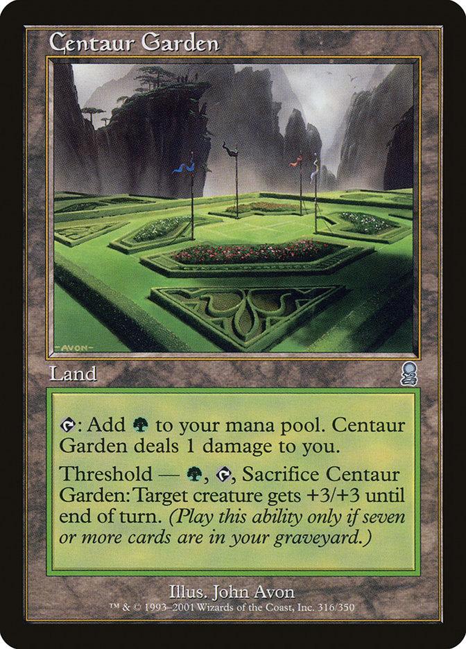 Centaur Garden [Odyssey] - Magic: The Gathering - Card Brawlers | Quebec | Canada |