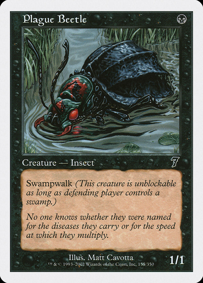 Plague Beetle [Seventh Edition] - Magic: The Gathering - Card Brawlers | Quebec | Canada |