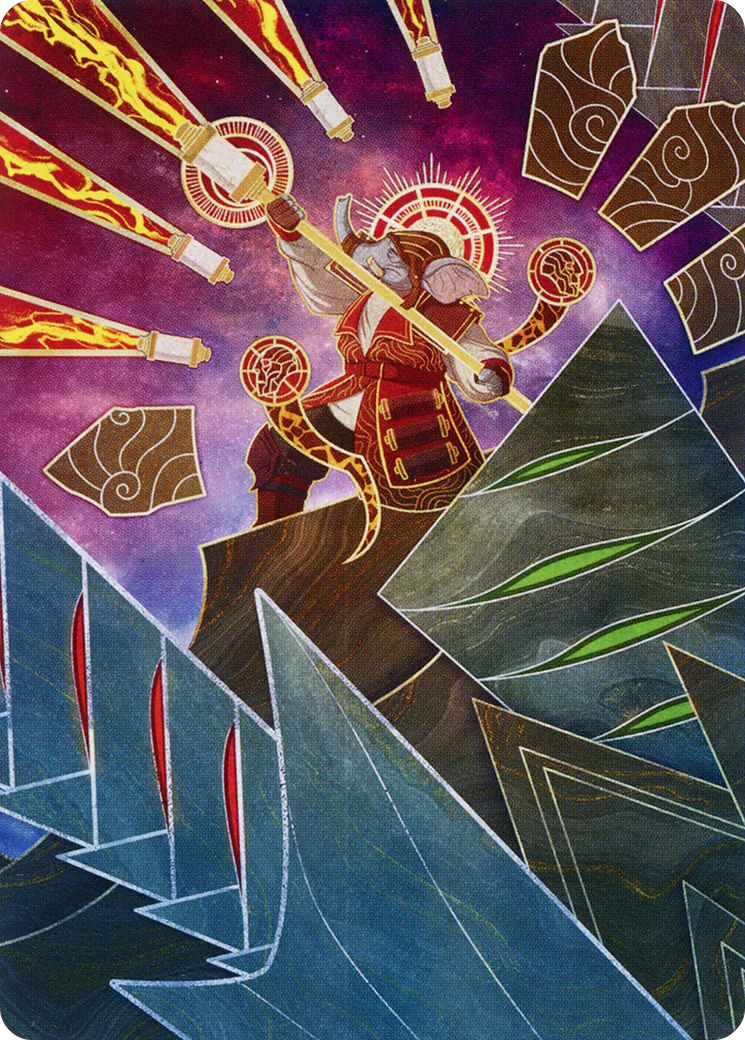 Quintorius, Loremaster Art Card (63) [March of the Machine Art Series] - Magic: The Gathering - Card Brawlers | Quebec | Canada |
