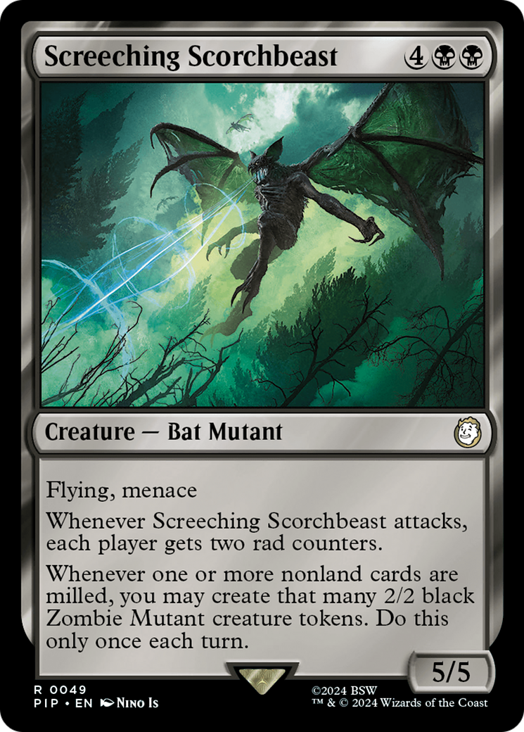 Screeching Scorchbeast [Fallout] - Magic: The Gathering - Card Brawlers | Quebec | Canada |
