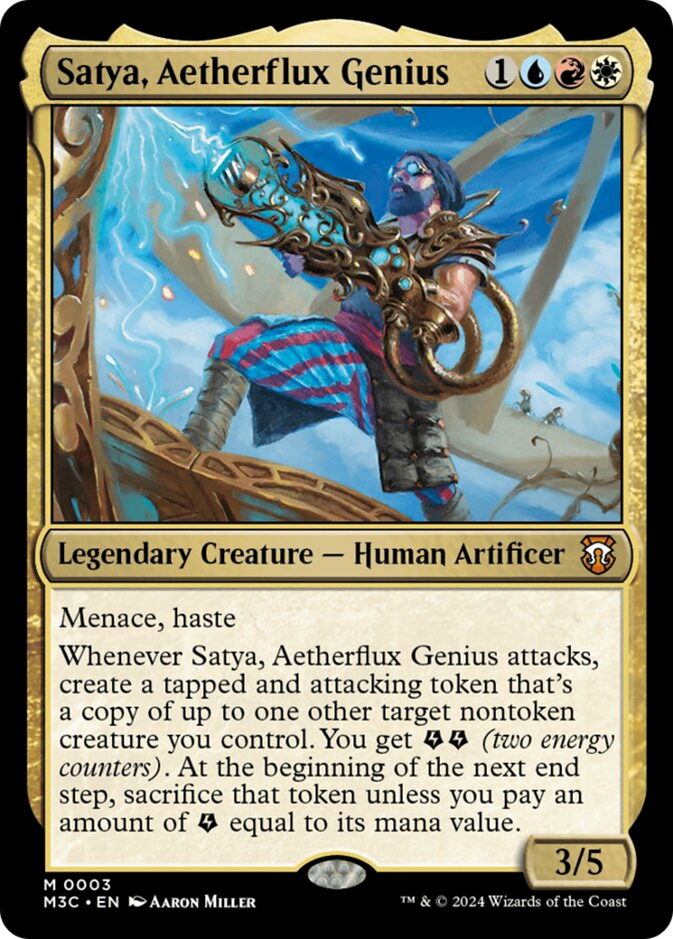 Satya, Aetherflux Genius [Modern Horizons 3 Commander] - Magic: The Gathering - Card Brawlers | Quebec | Canada |