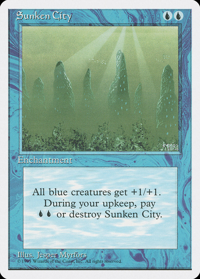 Sunken City [Fourth Edition] - Magic: The Gathering - Card Brawlers | Quebec | Canada |