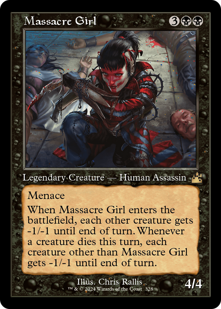 Massacre Girl (Retro) [Ravnica Remastered] - Magic: The Gathering - Card Brawlers | Quebec | Canada |