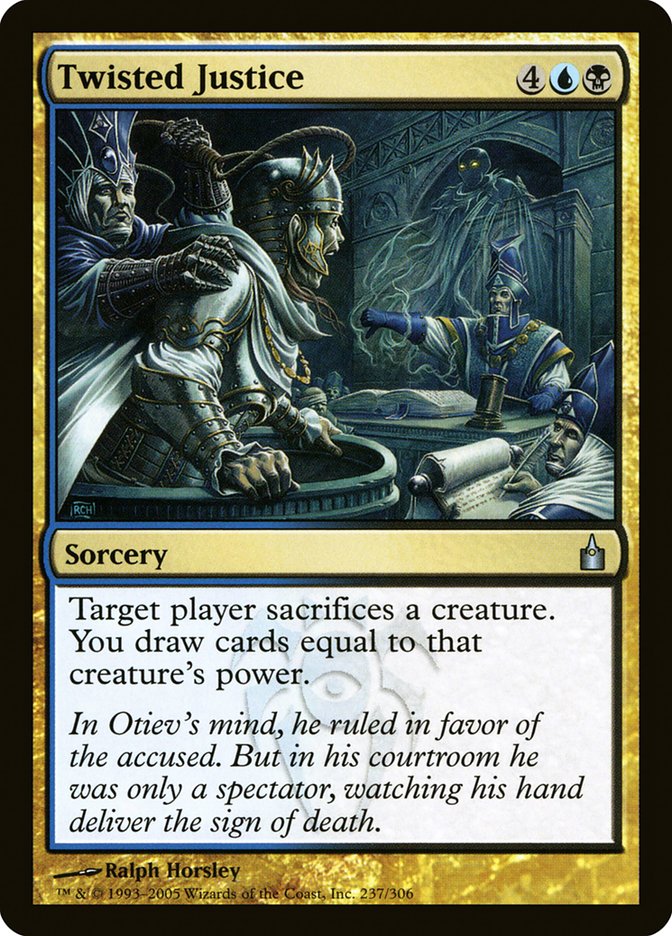 Twisted Justice [Ravnica: City of Guilds] - Magic: The Gathering - Card Brawlers | Quebec | Canada |