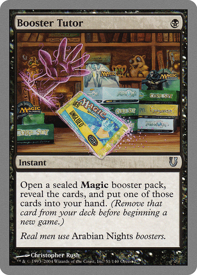 Booster Tutor [Unhinged] - Magic: The Gathering - Card Brawlers | Quebec | Canada |