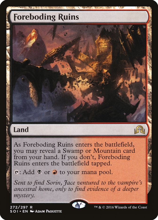 Foreboding Ruins [Shadows over Innistrad] - Magic: The Gathering - Card Brawlers | Quebec | Canada |