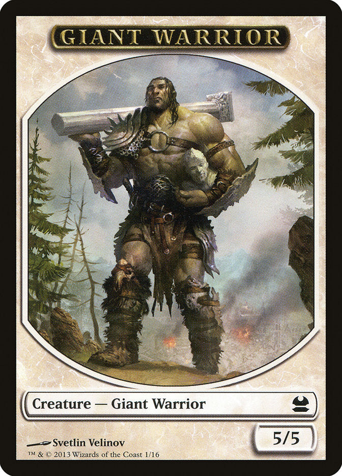 Giant Warrior Token [Modern Masters Tokens] - Magic: The Gathering - Card Brawlers | Quebec | Canada |