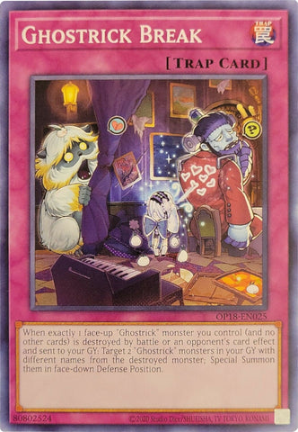 Ghostrick Break [OP18-EN025] Common - Yu-Gi-Oh! - Card Brawlers | Quebec | Canada |