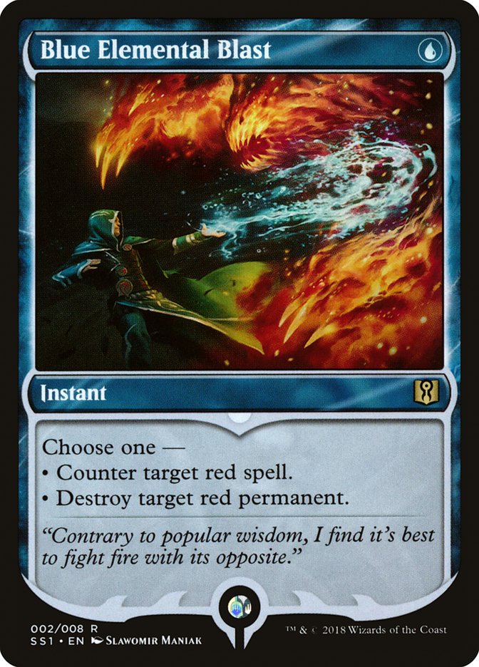 Blue Elemental Blast [Signature Spellbook: Jace] - Magic: The Gathering - Card Brawlers | Quebec | Canada |