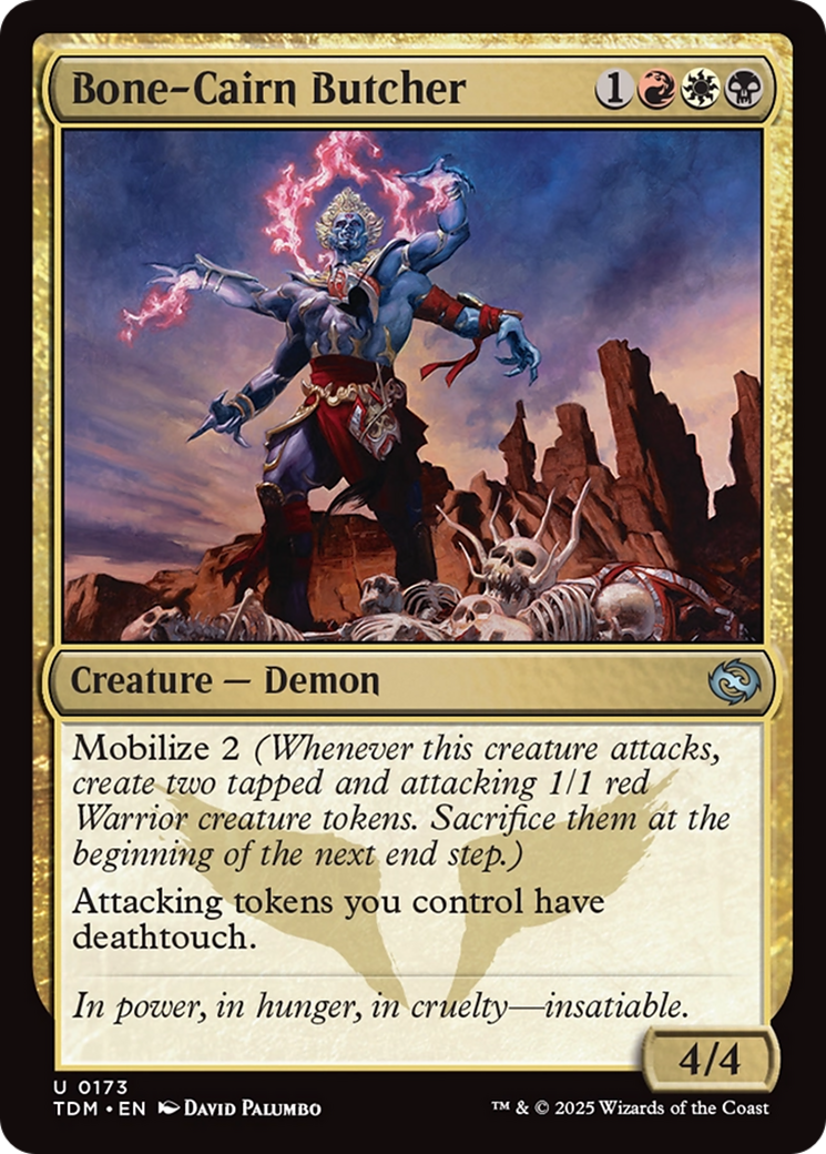 Bone-Cairn Butcher [Tarkir: Dragonstorm] - Magic: The Gathering - Card Brawlers | Quebec | Canada |