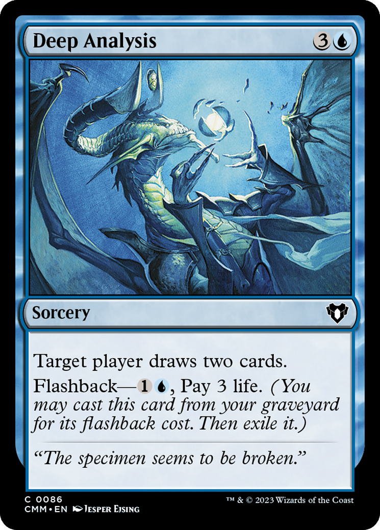 Deep Analysis [Commander Masters] - Magic: The Gathering - Card Brawlers | Quebec | Canada |