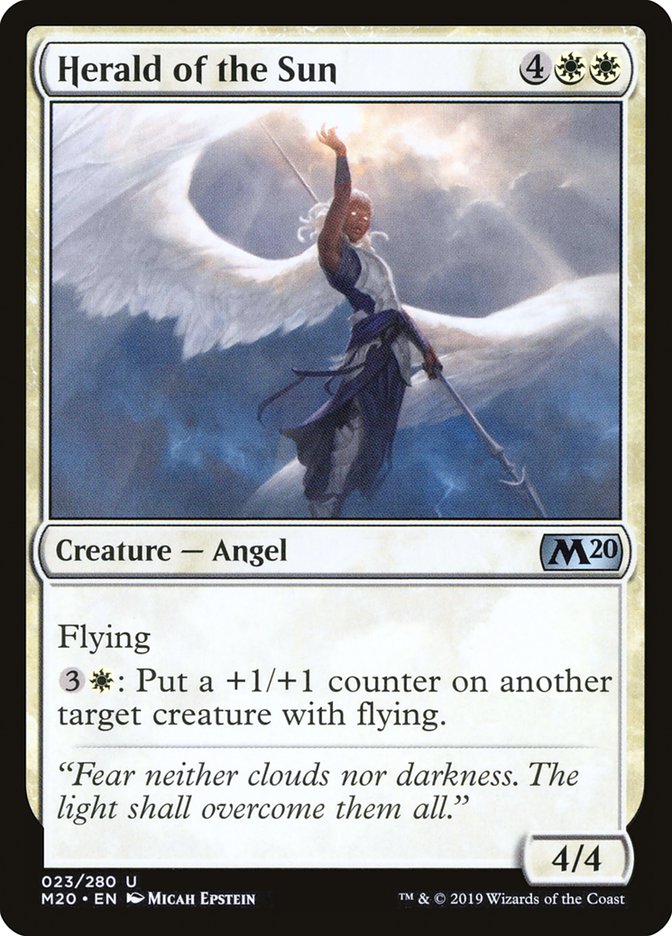 Herald of the Sun [Core Set 2020] - Magic: The Gathering - Card Brawlers | Quebec | Canada |