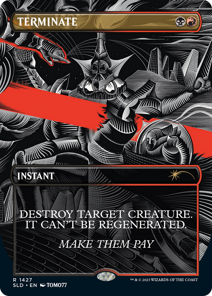 Terminate [Secret Lair Drop Series] - Magic: The Gathering - Card Brawlers | Quebec | Canada |