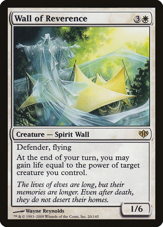Wall of Reverence [Conflux] - Magic: The Gathering - Card Brawlers | Quebec | Canada |