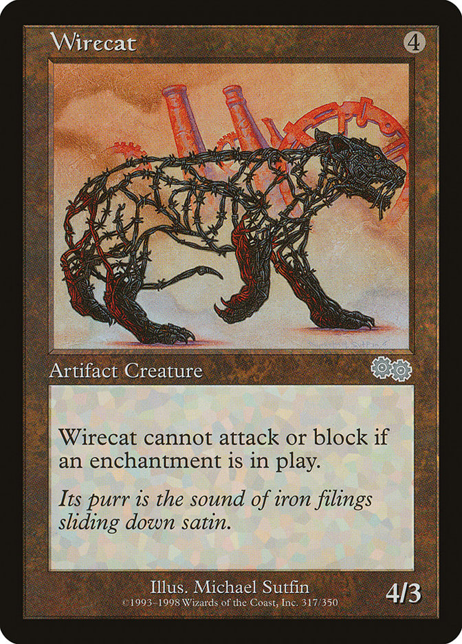Wirecat [Urza's Saga] - Magic: The Gathering - Card Brawlers | Quebec | Canada |