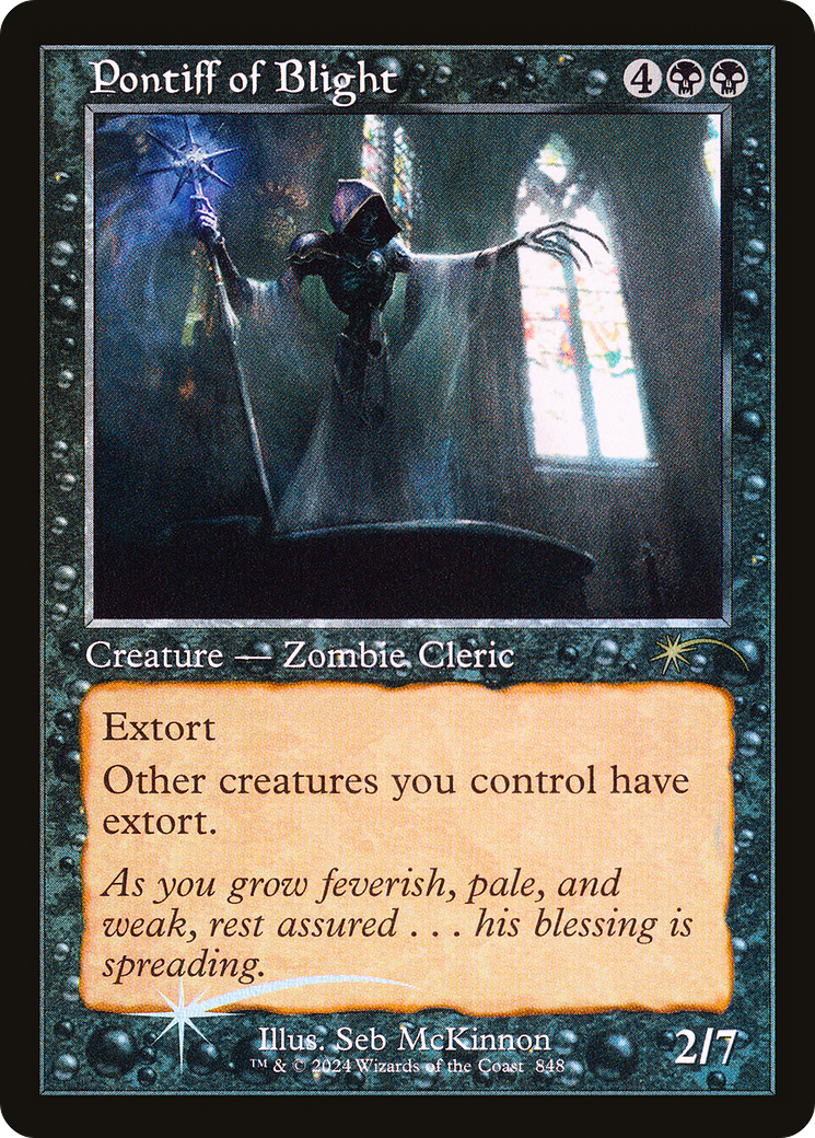 Pontiff of Blight (Retro Frame) [Secret Lair Drop Series] - Magic: The Gathering - Card Brawlers | Quebec | Canada |