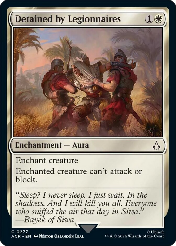 Detained by Legionnaires [Assassin's Creed] - Magic: The Gathering - Card Brawlers | Quebec | Canada |