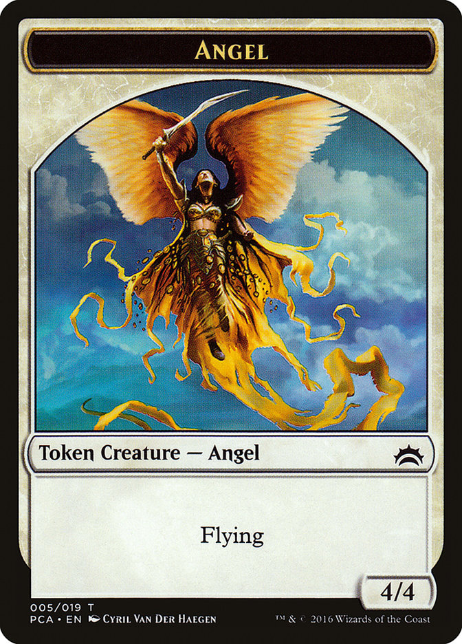 Angel // Saproling Double-Sided Token [Planechase Anthology Tokens] - Magic: The Gathering - Card Brawlers | Quebec | Canada |