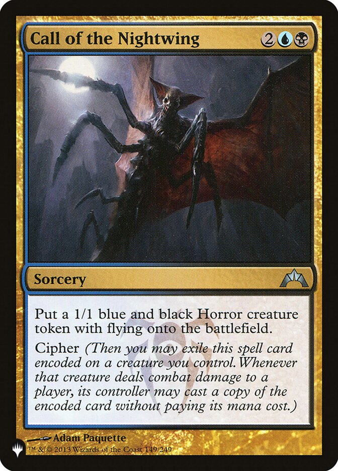 Call of the Nightwing [The List] - Magic: The Gathering - Card Brawlers | Quebec | Canada |