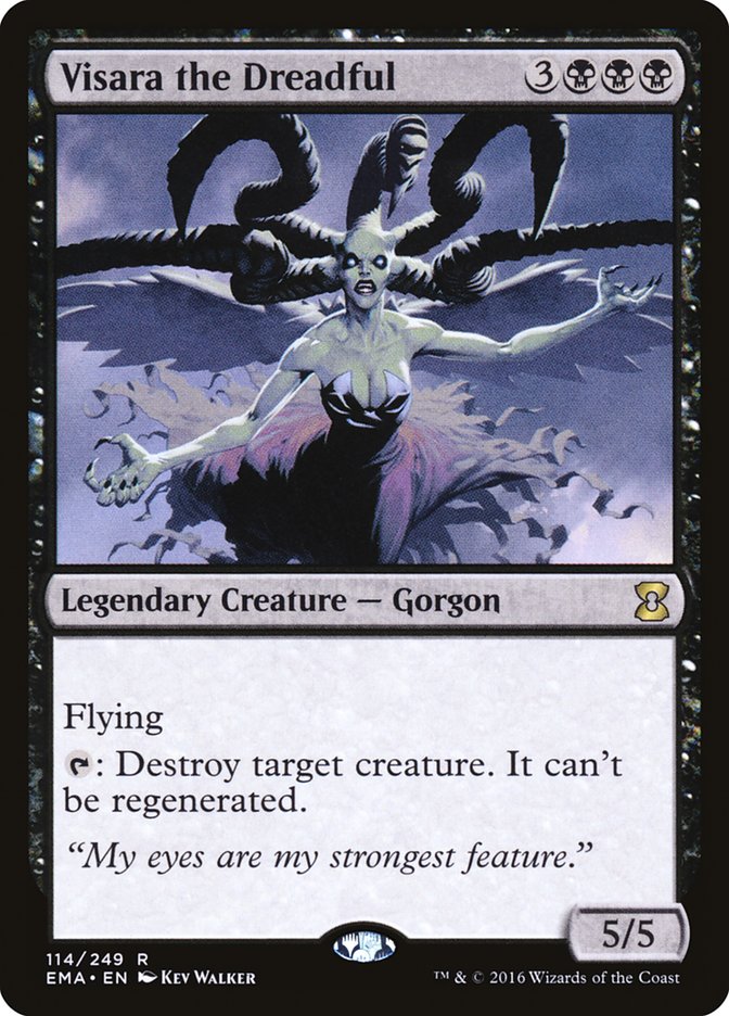 Visara the Dreadful [Eternal Masters] - Magic: The Gathering - Card Brawlers | Quebec | Canada |