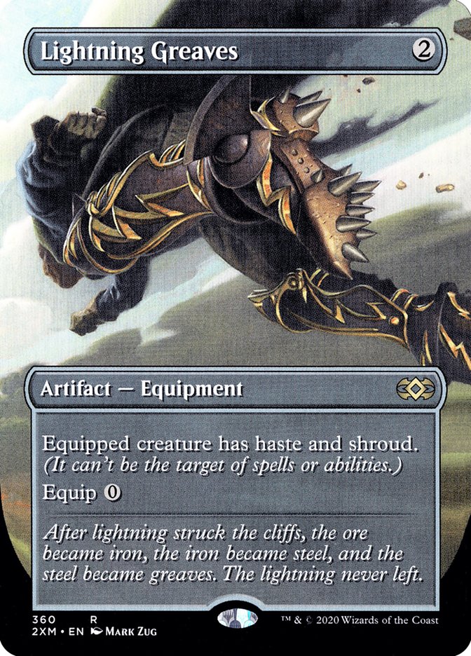 Lightning Greaves (Toppers) [Double Masters] - Magic: The Gathering - Card Brawlers | Quebec | Canada |