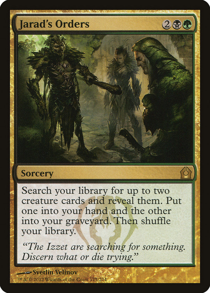 Jarad's Orders [Return to Ravnica] - Magic: The Gathering - Card Brawlers | Quebec | Canada |