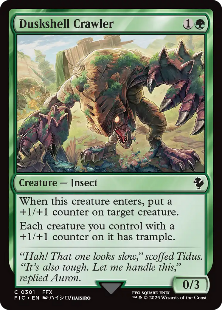 Duskshell Crawler [FINAL FANTASY Commander] - Magic: The Gathering - Card Brawlers | Quebec | Canada |