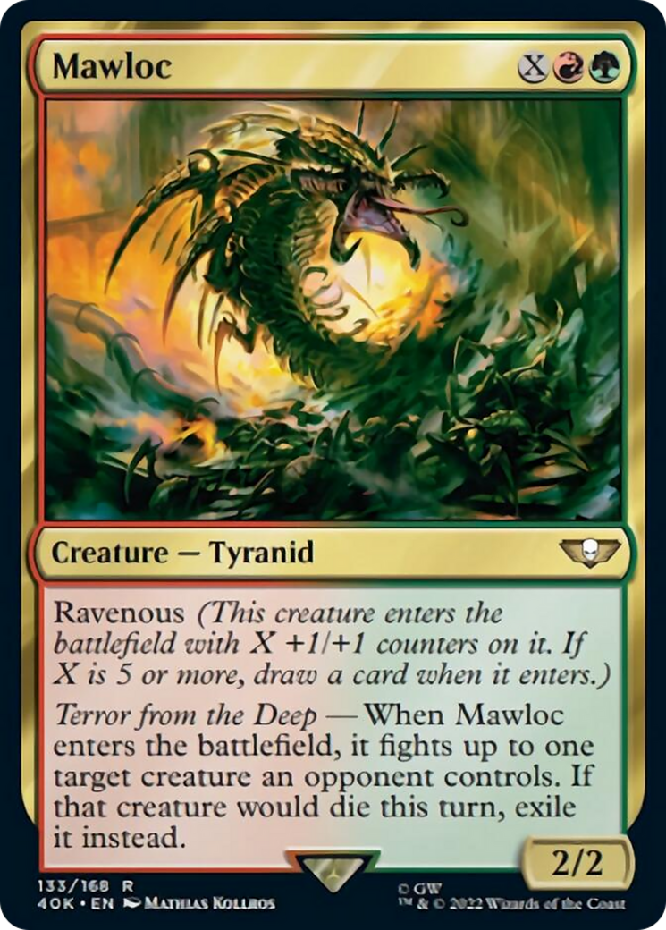 Mawloc (Surge Foil) [Warhammer 40,000] - Magic: The Gathering - Card Brawlers | Quebec | Canada |