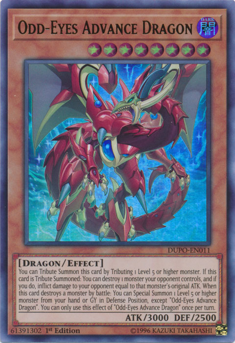 Dragon avancé aux yeux impairs [Duel Power] [DUPO-EN011] 