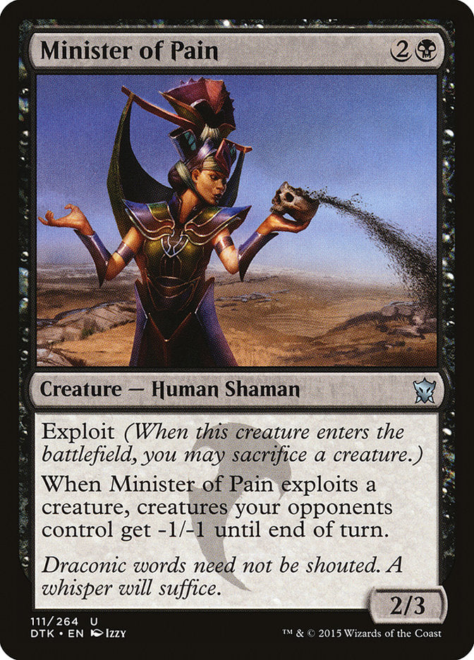 Minister of Pain [Dragons of Tarkir] - Magic: The Gathering - Card Brawlers | Quebec | Canada |